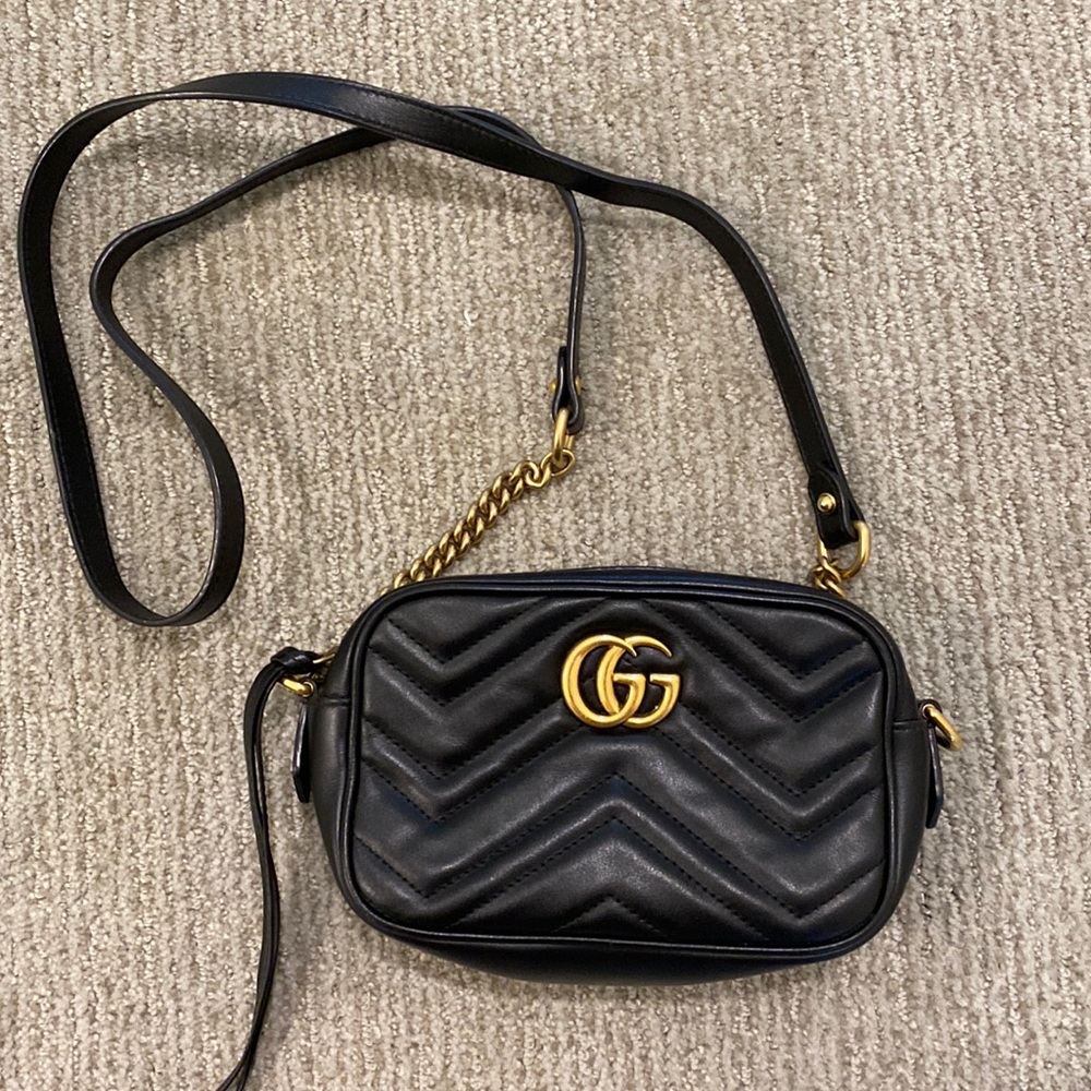 GG Marmont matelassé mini bag